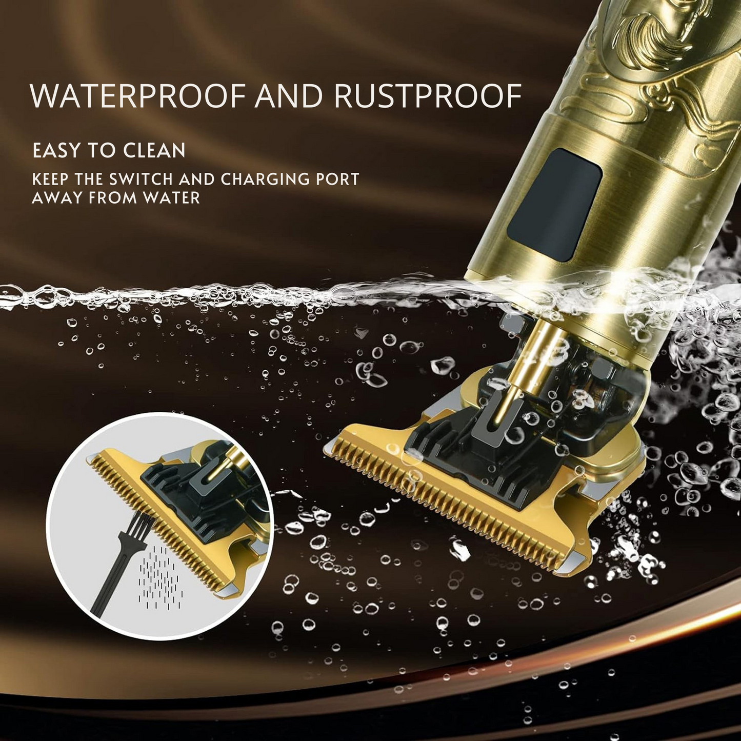 Presis klipper med integrert digital skjerm