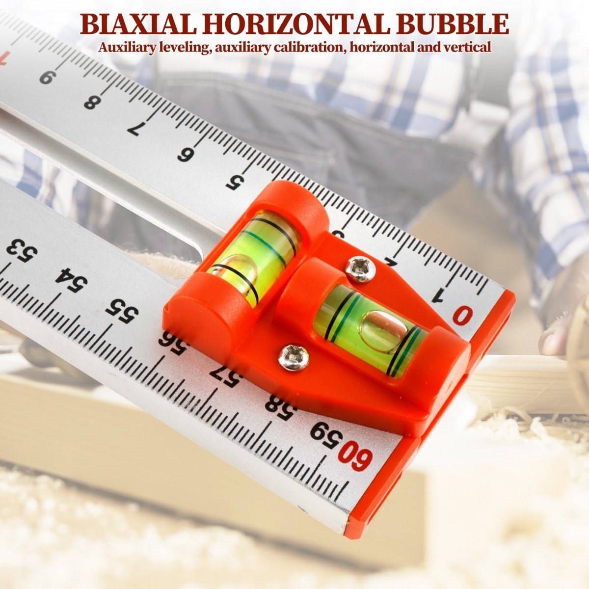 正確な測定のためのスライディングマークルール