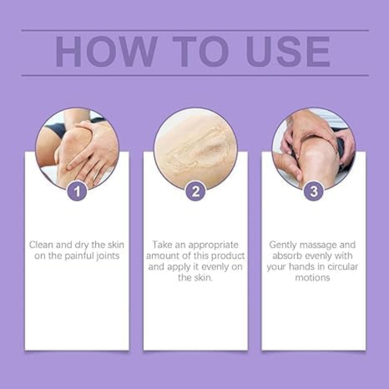 Natürliches beruhigendes Gel zur Linderung von Schmerzen und Verspannungen