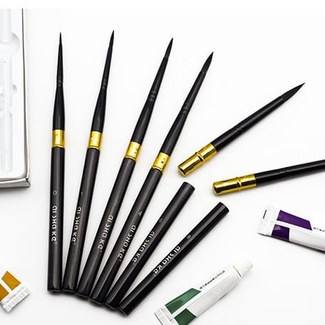 Schilder overal met deze draagbare aquarelset