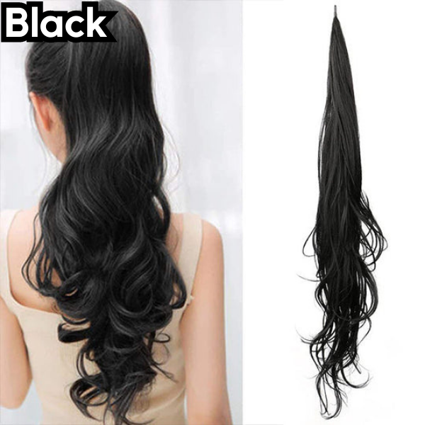 إكستنشن ذيل الحصان الجلّامور لمظهر أنيق