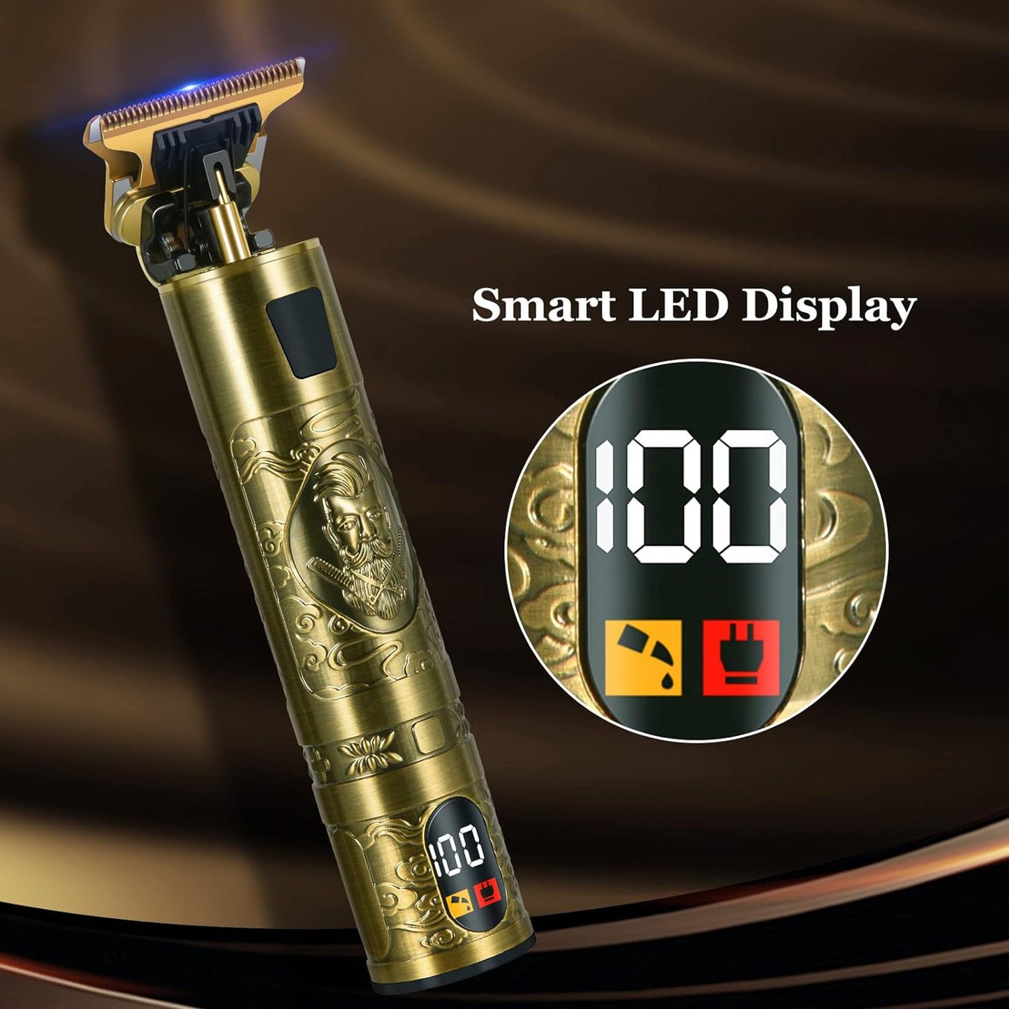 Presis klipper med integrert digital skjerm 