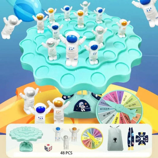 Jeu d’équilibre astronautes pour stimuler l’apprentissage