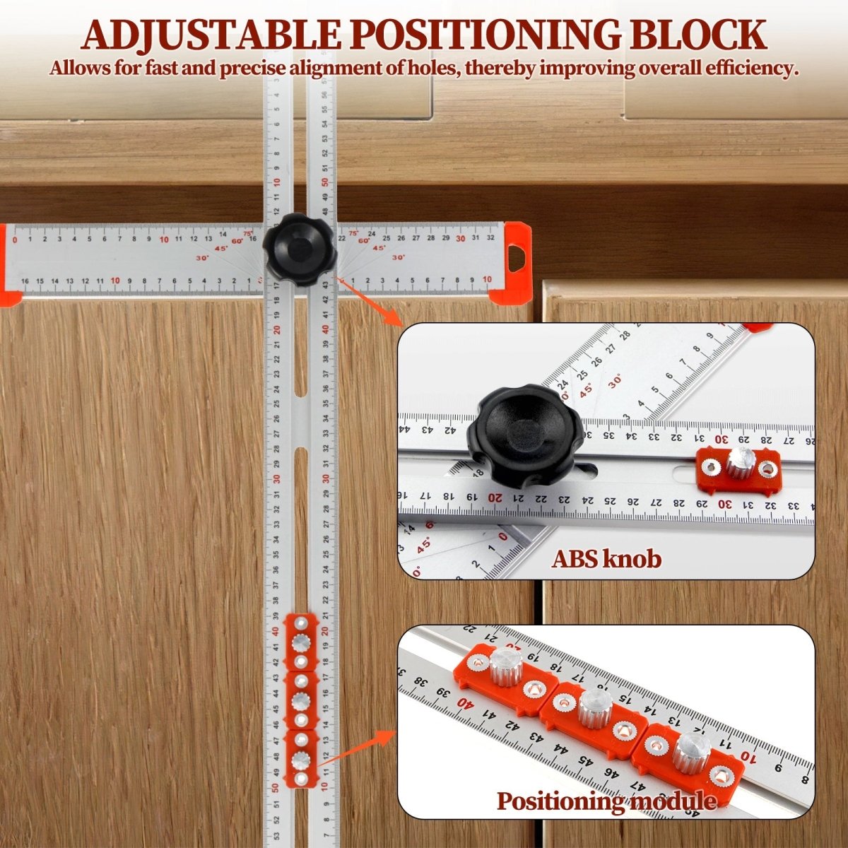 正確な測定のためのスライディングマークルール 