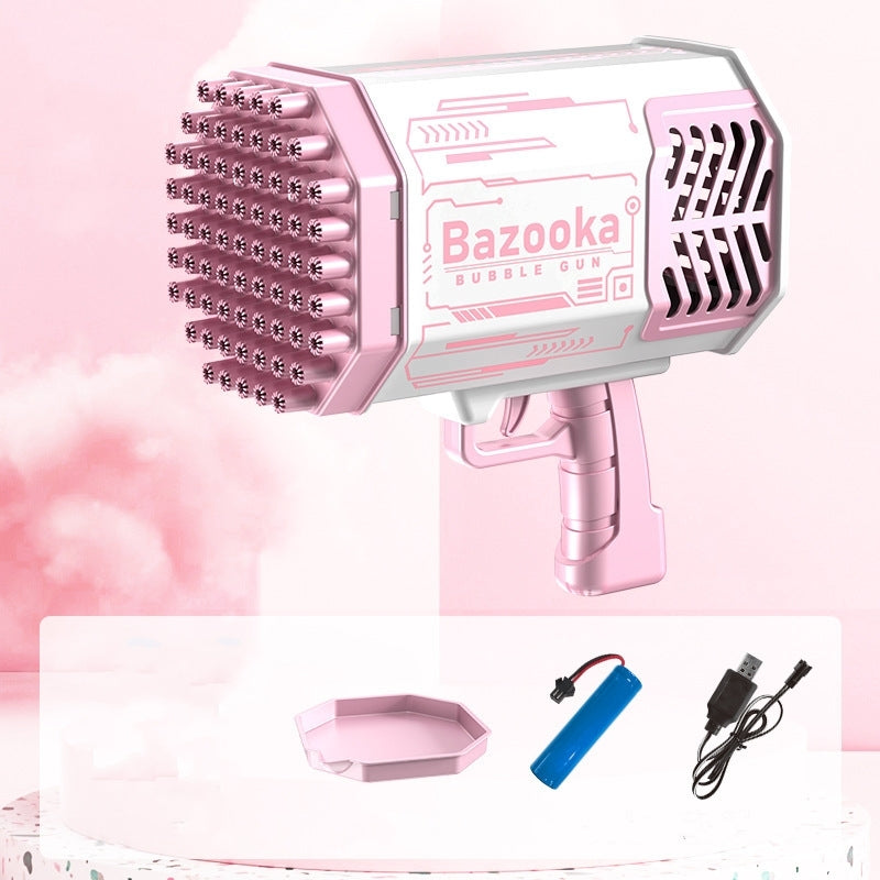 Oppladbar såpeboblepistol 