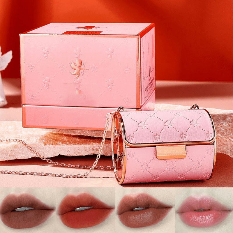 Matt Lippenstifte in schickem Handtaschen-Set 