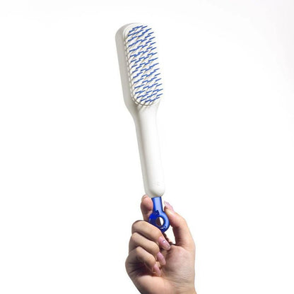 Heated smoothing brush for soft and shiny hair 