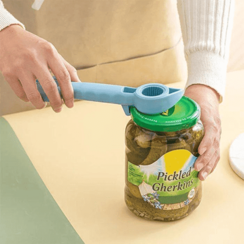 Multifunkční otvírák lahví a sklenic 4 v 1 