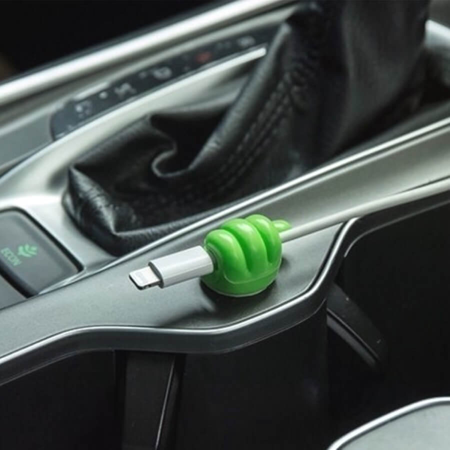 ケーブル、ブラシ、イヤフォンなどのための便利なフック (x10) 