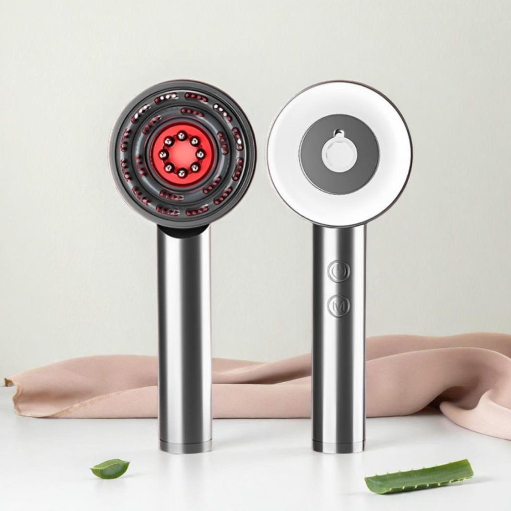 Elektrischer Massagekamm für die Kopfhaut 