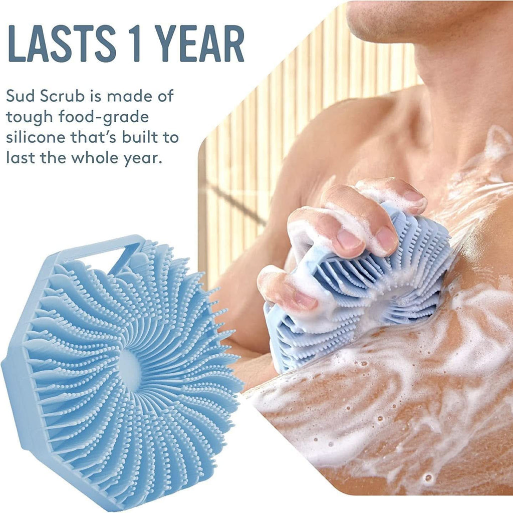 Hygienisk kroppsskrubbbørste for en strålende hud 