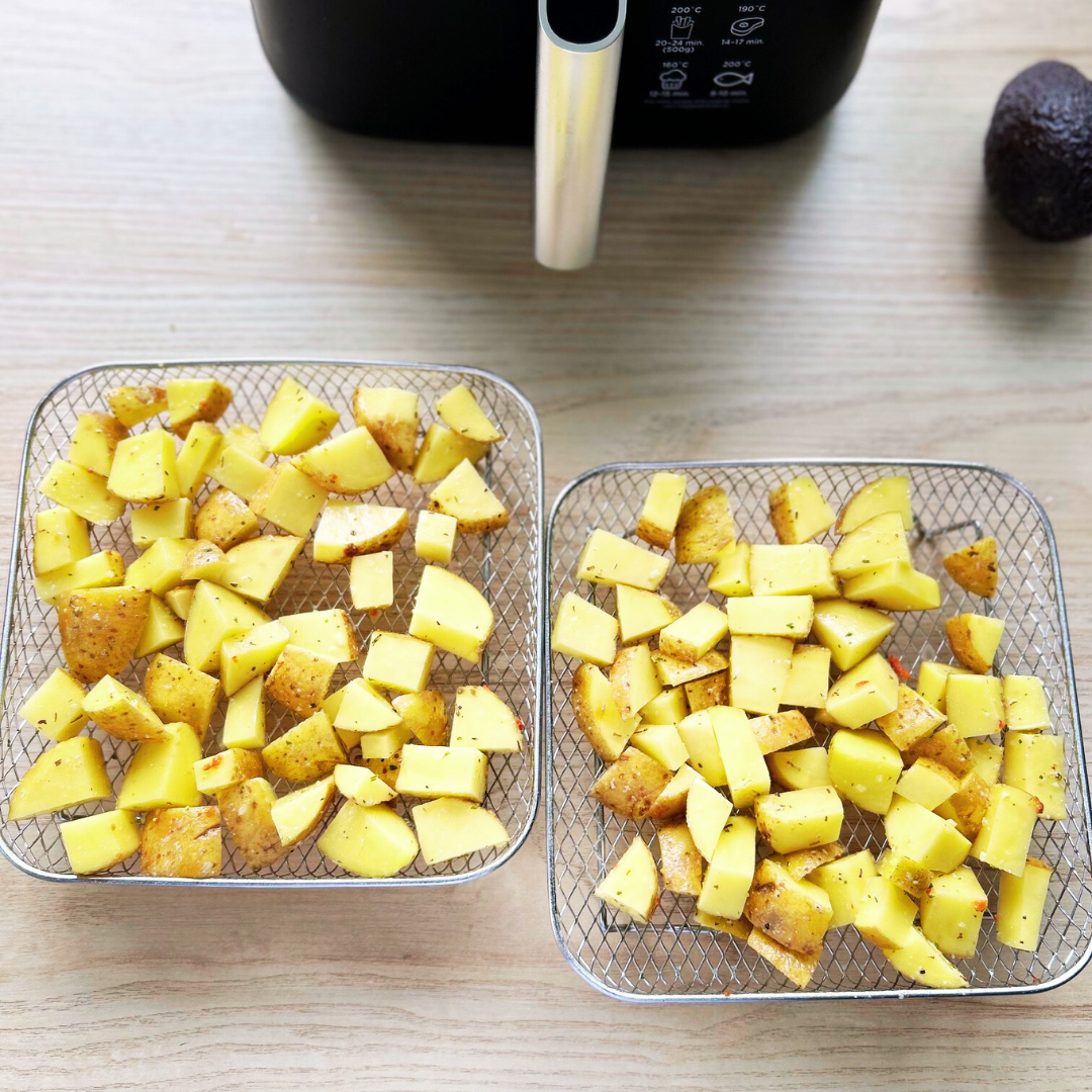 Stablede kurver for jevn matlaging i luft (x3) 