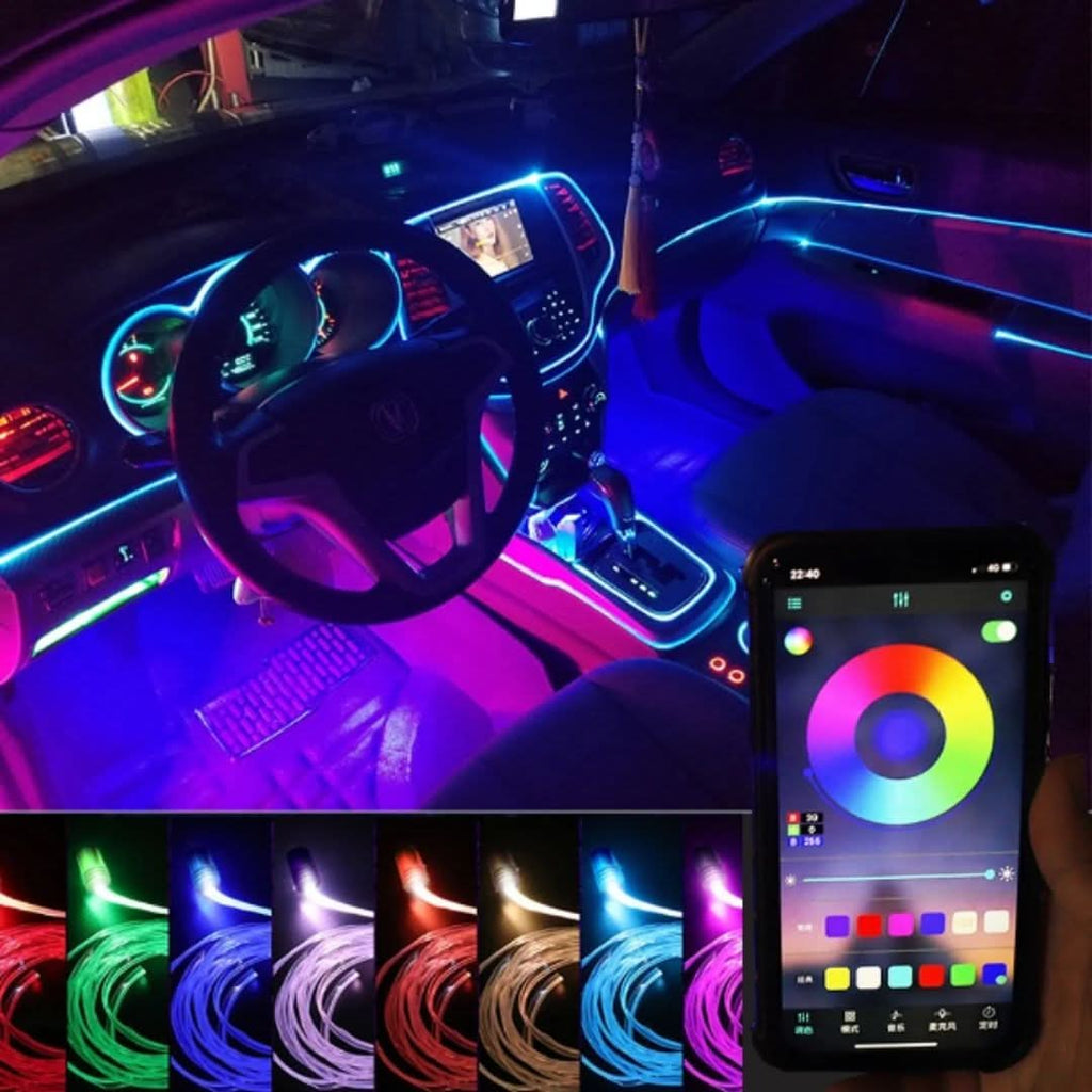 Oświetlenie LED do stylowego wnętrza samochodu 