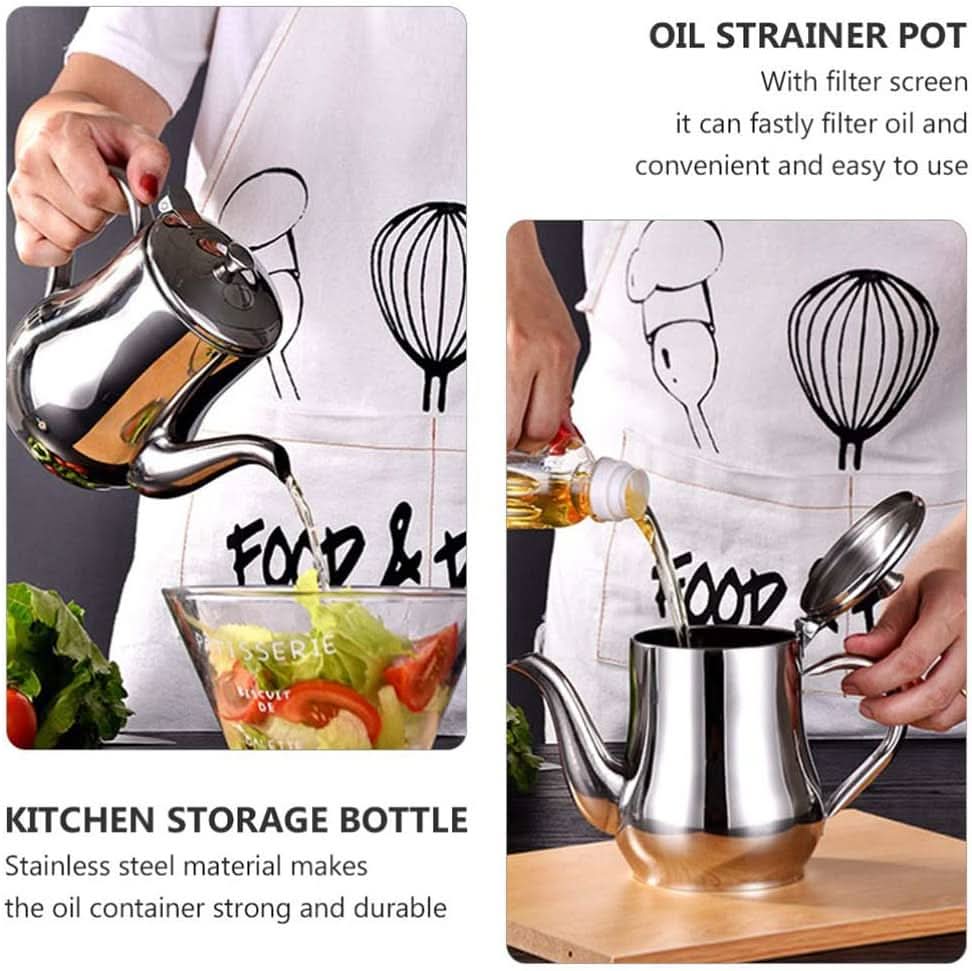 Pour cleanly and store your oils without waste 
