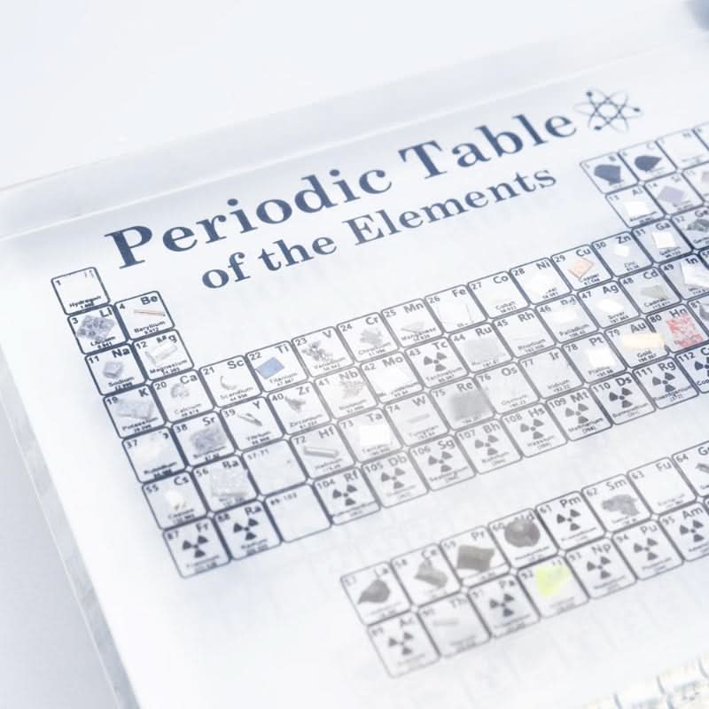 En fascinerande periodisk tabell för att lära sig medan man har roligt 
