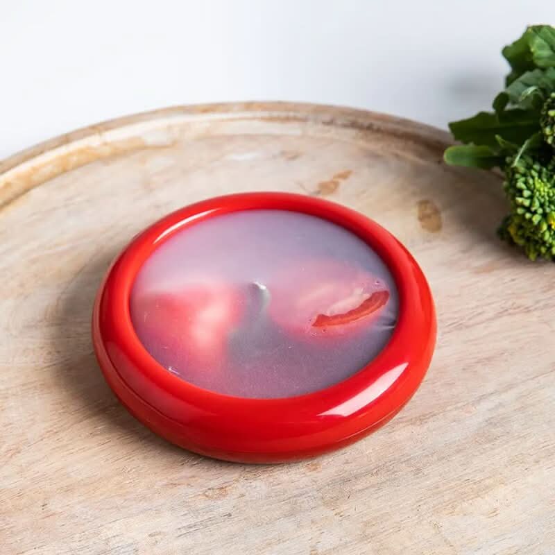 Wiederverwendbare Deckel für geschnittenes Obst und Gemüse (x4) 