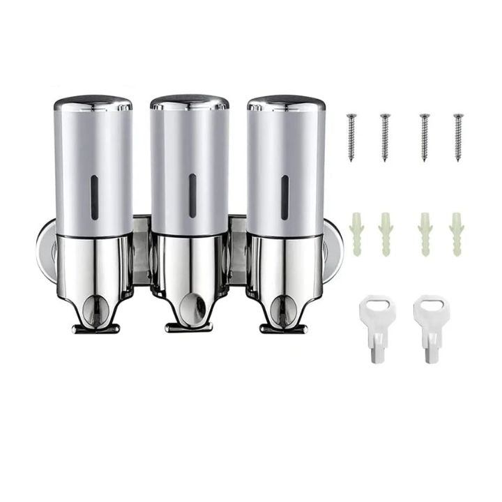 מתקן קיר 2-in-1 לאמבטיה מסודרת 