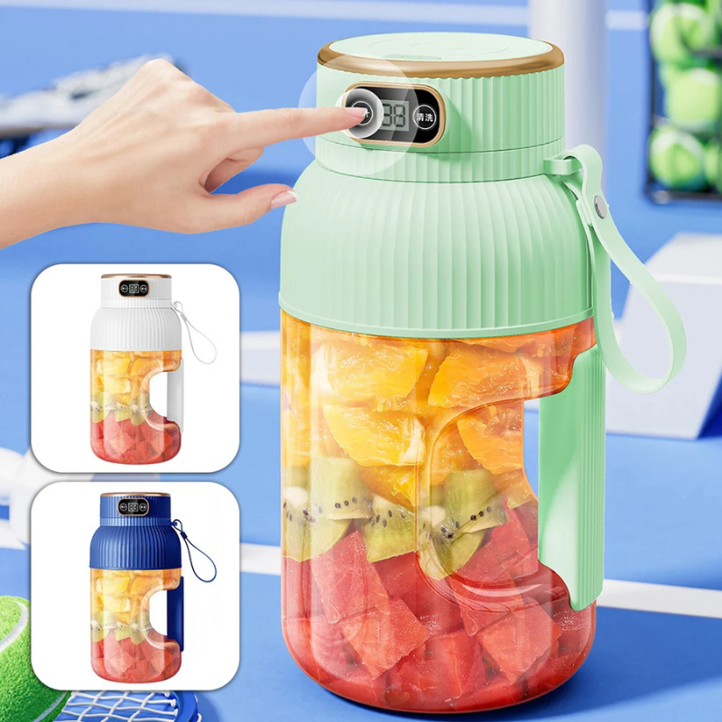 Portable blender for fresh juice anytime 