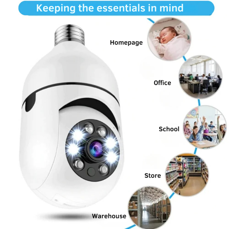 Surveillez votre maison discrètement avec une caméra LED