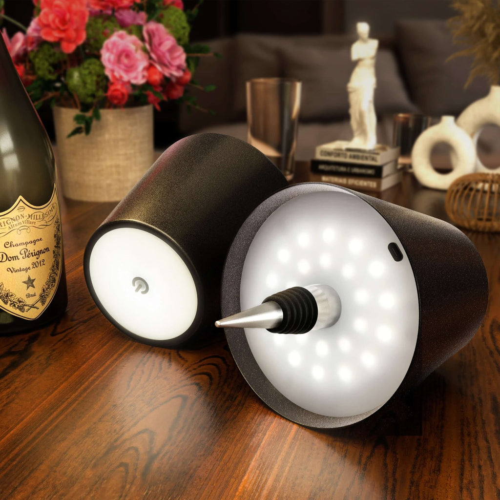 Trådlös Flasklampa – Elegant och Original Belysning 