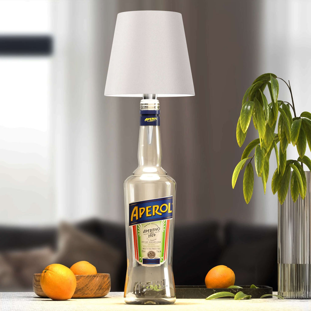 Trådlös Flasklampa – Elegant och Original Belysning 