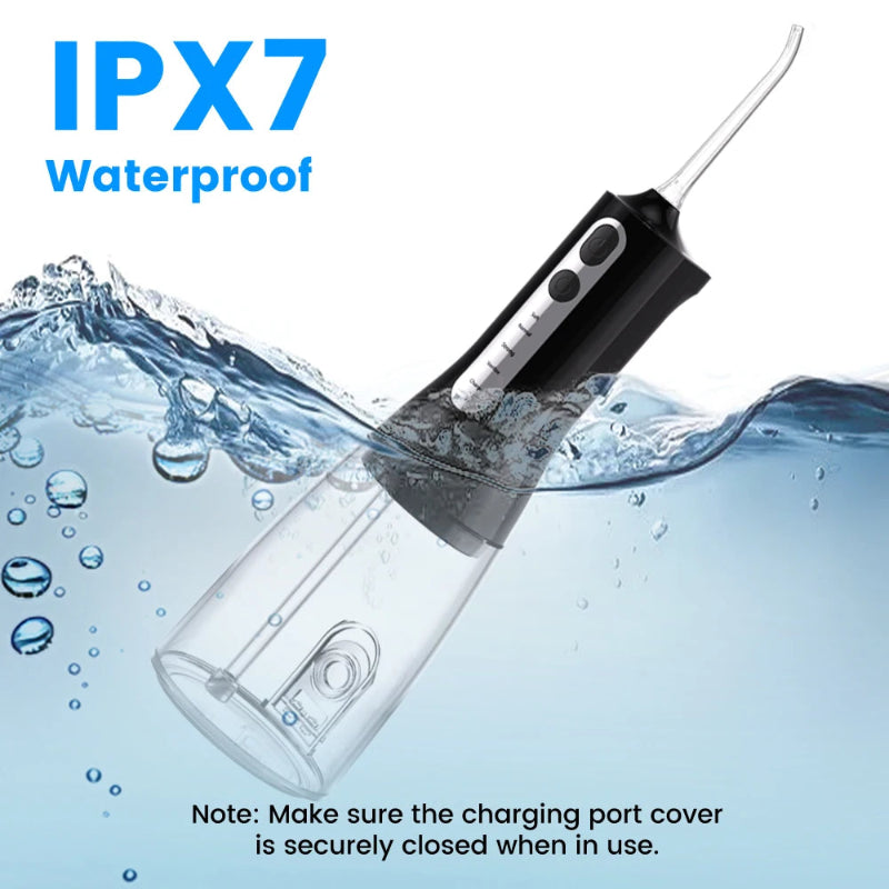 Wiederaufladbares Hydropulse-Gerät für Zahnpflege 