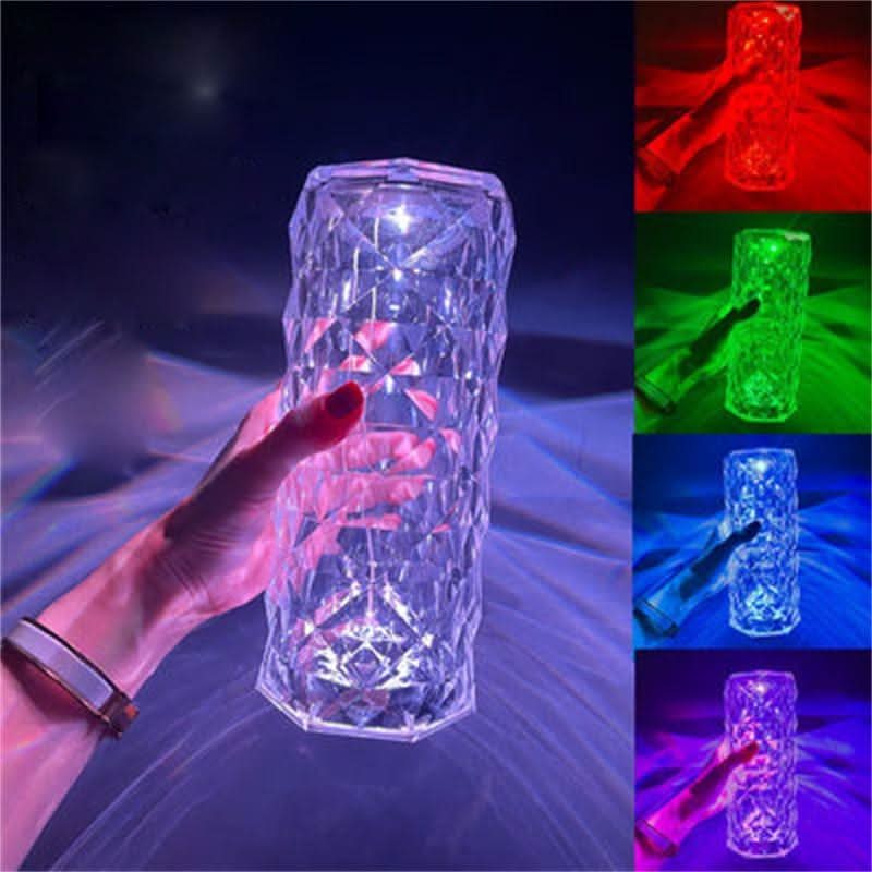 Decoratieve LED-lamp in kristalstijl 