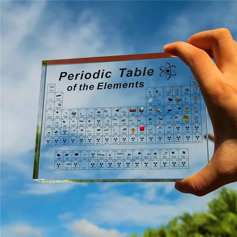 En fascinerande periodisk tabell för att lära sig medan man har roligt 