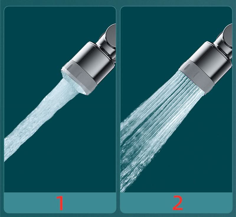 הרחבת ברז מסתובבת לניקוי קל 