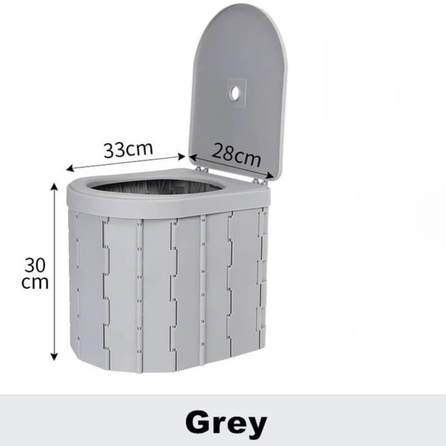 Toilettes pliables portables pour camping et déplacements