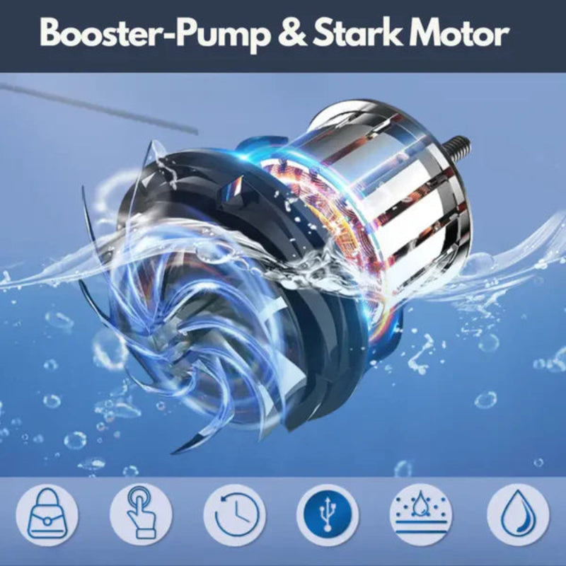 Draagbare douche - Om overal schoon te blijven 