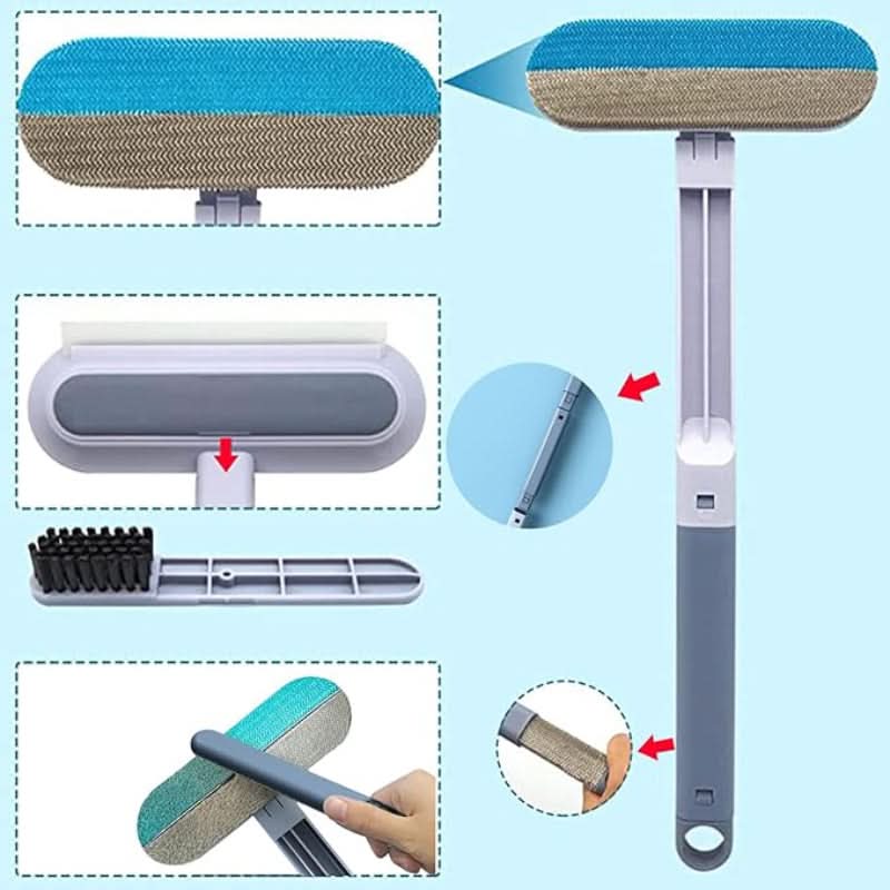 3-in-1 Anti-Haar- und Multi-Oberflächenbürste 