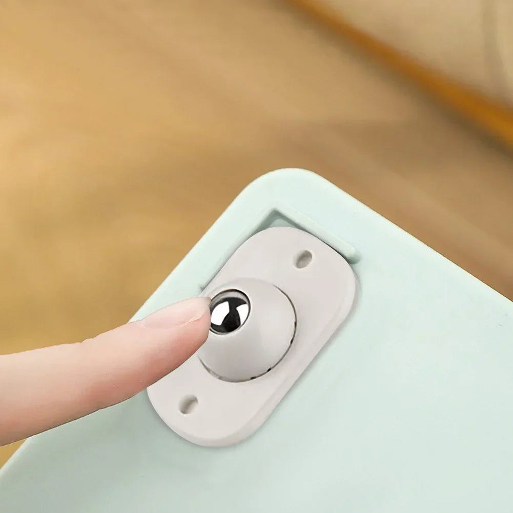 Μίνι αυτοκόλλητοι τροχοί για εύκολη κινητικότητα 