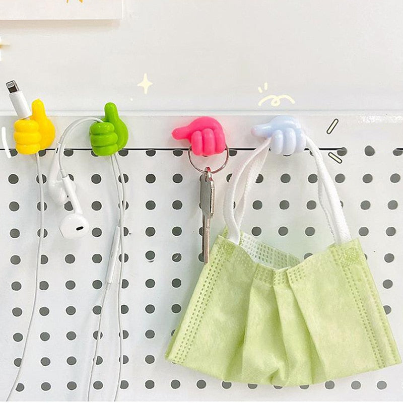 ケーブル、ブラシ、イヤフォンなどのための便利なフック (x10) 
