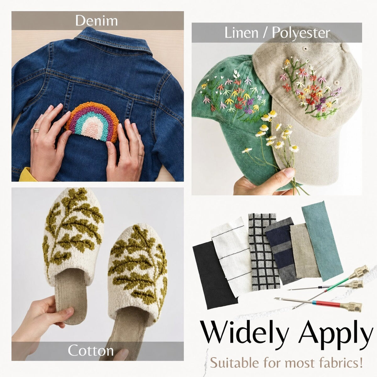 Perfect needle kit for precise sewing 